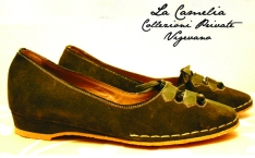 scarpe con suola rubber - "La Camelia Collezioni"